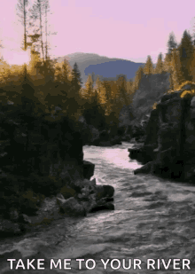 River Calm GIF - River Calm Take Me To Your River GIFs
