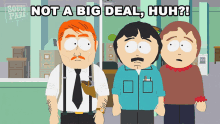 not a big deal huh detective harrison harris yates randy marsh sharon marsh south park not a big deal huh detective harrison harris yates randy marsh sharon marsh south park