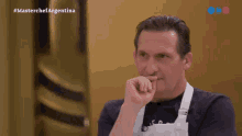 preocupado paulo kablan masterchef argentina s3e52 pensativo preocupado paulo kablan masterchef argentina s3e52 pensativo
