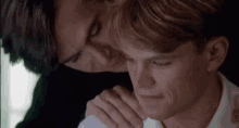 Matt Damon Massage GIF - Matt Damon Massage Awkward GIFs