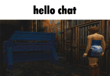 Hello Chat Resident Evil GIF - Hello Chat Resident Evil Resident Evil3 GIFs