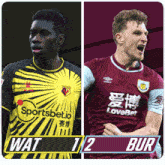 Watford F.C. (1) Vs. Burnley F.C. (2) Post Game GIF - Soccer Epl English Premier League GIFs