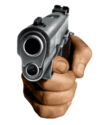 pistol kitchen gun pistole shoot shooter