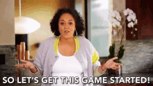 So Lets Get This Game Started Game On GIF - So Lets Get This Game Started Game On Start The Game GIFs