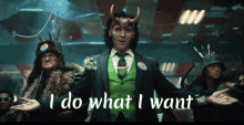 I Do What I Want Loki GIF - I Do What I Want Loki Tom Hiddleston GIFs