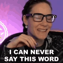 I Can Never Say This Word Cristine Raquel Rotenberg GIF - I Can Never Say This Word Cristine Raquel Rotenberg Simply Nailogical GIFs