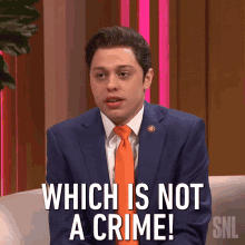 which is not a crime rep matt gaetz pete davidson saturday night live not breaking the law
