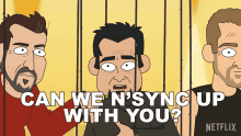 Can We Nsync Up With You Inside Job GIF - Can We Nsync Up With You Nsync Inside Job GIFs