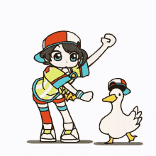 duck anime