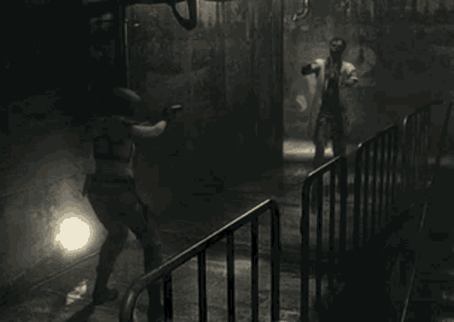 Resident Evil Zombie GIF - Resident Evil Zombie Head - Discover & Share