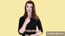 Tomorrow Bsl GIF - Tomorrow Bsl Jessica Kellgreen Fozard GIFs