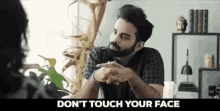 Dont Touch Your Face Rajat Sharma GIF - Dont Touch Your Face Rajat Sharma The Rajat Code GIFs