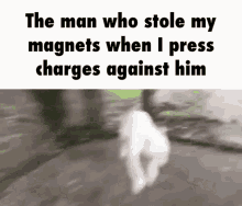 magnet press charges stole