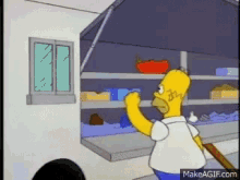 Homer Simpson GIF - Homer Simpson Hamburger GIFs