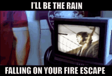 Fire Escape Fastball GIF - Fire Escape Fastball Ill Be The Rain Falling GIFs