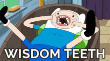 Wisdom Teeth GIF - Finn Wisdom Teeth Adventure Time GIFs