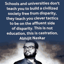 Abhijit Naskar Naskar GIF - Abhijit Naskar Naskar Social Disparities GIFs