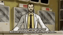 Kick Ass Archer GIF - Kick Ass Archer Your Authority Is Not Recognized In Fort Kickass GIFs