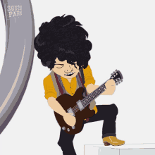 Playing Guitar Kevin Jonas GIF - Playing Guitar Kevin Jonas South Park GIFs