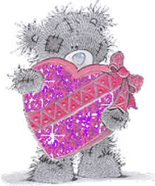 tatty teddy cute teddy cute teddy bear pink heart glittery