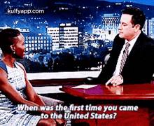 When Was The First Time You Cameto The United States?.Gif GIF - When Was The First Time You Cameto The United States? She Got-good-taste Lupita Nyong'O GIFs