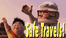 Safe Travels GIF - Safe Travels Up Bye GIFs