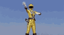 Yellow Ranger GIF - Yellow Power Ranger Explode GIFs