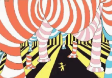 Oh The Trippy Places You Will Go GIF - Trippy Dr Seuss Weird GIFs