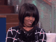 michelle obama dr oz interview michelle obama hair bangs first lady