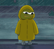 Pepe Apu Rain Raincoat For Profile Picture GIF - Pepe Apu Rain Raincoat For Profile Picture GIFs