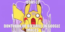beedrill dont
