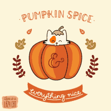 Pumpkin Spice And Everything Nice Cats GIF - Pumpkin Spice And Everything Nice Pumpkin Spice Cats GIFs