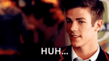 Grant Gustin Nodding GIF - Grant Gustin Nodding Glee GIFs