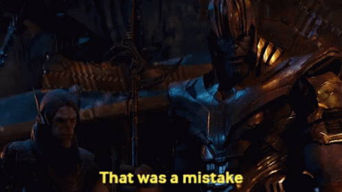 That Was A Mistake Thanos GIF - That Was A Mistake Mistake That Was -  Discover & Share GIFs