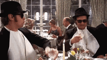 Blues Brothers Dining Out - Brother GIF - Brother Dining Blues Brothers GIFs