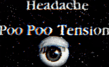 Headache Poo Poo Tension GIF - Headache Poo Poo Tension Eyes GIFs