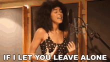 leave alone