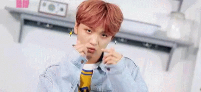 Finger Heart Haechan GIF - Finger Heart Haechan Nct - Discover & Share GIFs