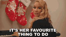 Its Her Favourite Thing To Do Bet GIF - Its Her Favourite Thing To Do Bet The Christmas Lottery GIFs