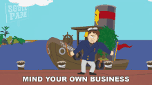 Mind Your Business South Park GIF - Mind Your Business South Park S6e4 GIFs