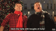 Deck The Halls With Boughs Of Holly GIF - John Goodman Deck The Halls Christmas GIFs