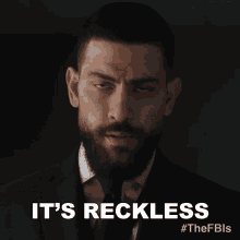 Its Reckless Special Agent Omar Adom Zidan GIF - Its Reckless Special Agent Omar Adom Zidan Fbi GIFs