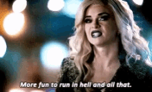 Killer Frost The Flash GIF - Killer Frost The Flash More Fun In Hell GIFs