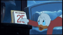 christmas countdown disney duck