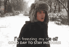 Freezing Cold GIF - Freezing Cold Danis Not On Fire GIFs