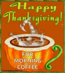 Thanksgiving Week Happy Thanksgiving GIF - Thanksgiving Week Happy Thanksgiving Coffee GIFs