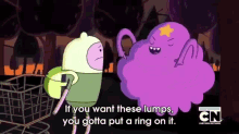 If You Liked It Then You Shoulda Put A Ring On It GIF - Adventure Time Lsp Finn GIFs