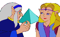 Zelda Zelda Cdi Sticker - Zelda Zelda Cdi Wand Of Gamelon Stickers