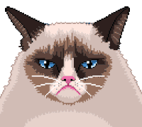 Grumpy Cat Sticker - Grumpy Cat Angry Stickers