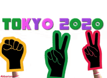 Animated Greeting Card Tokyo2020 GIF - Animated Greeting Card Tokyo2020 GIFs